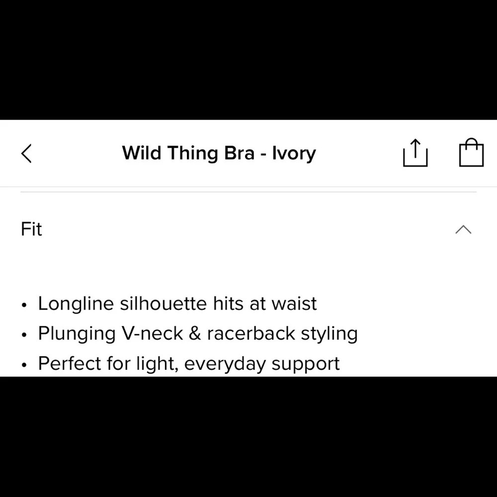 NWT Alo Yoga Wild Thing Bra in White Size Small - Picture 7 of 14